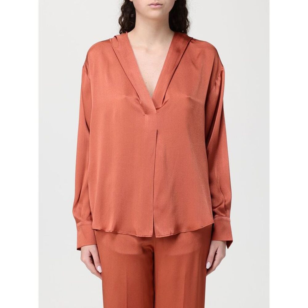 Semicouture Top Woman Brown
